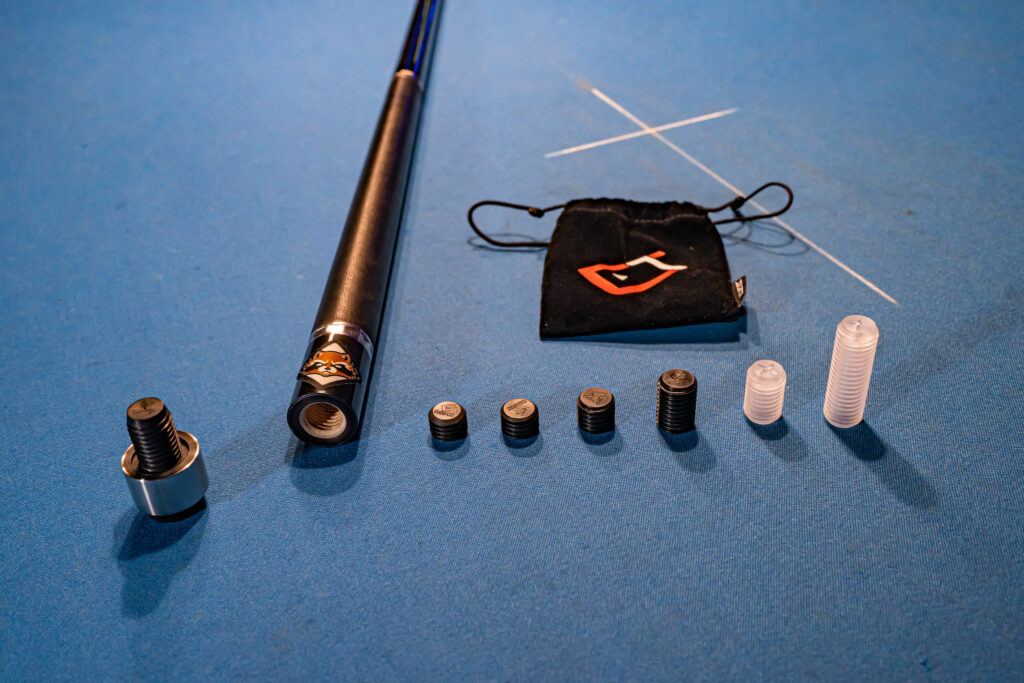 Cuetec Shane Van Boening First Gen cue with Cuetec Acueweight Kit